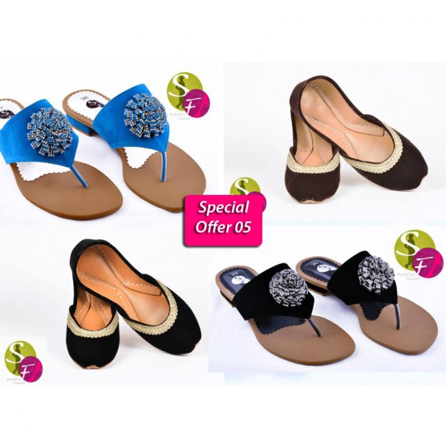 1 Slipper Khussa Bundle offer in Pakistan
